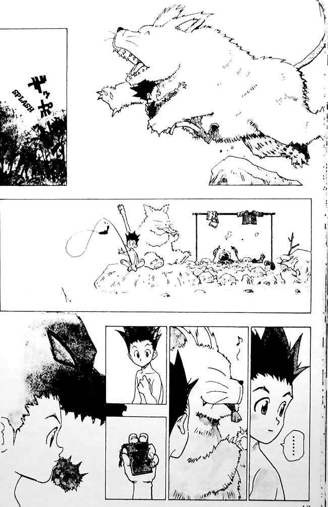 Hunter x Hunter Manga Chapter 1 page 14 - The Day of Departure