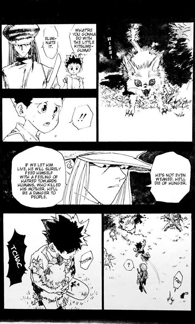 Hunter x Hunter Manga Chapter 1 page 20 - The Day of Departure