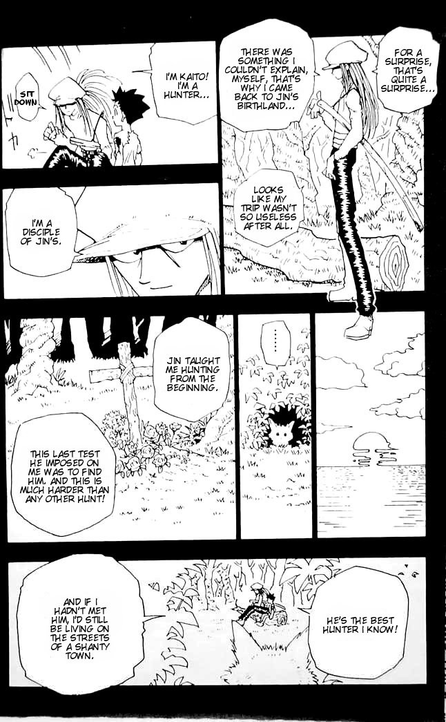 Hunter x Hunter Manga Chapter 1 page 22 - The Day of Departure