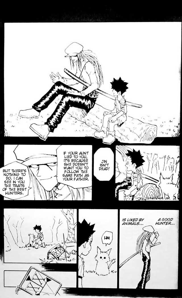 Hunter x Hunter Manga Chapter 1 page 23 - The Day of Departure