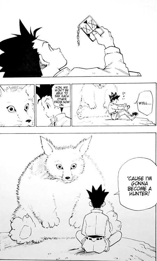 Hunter x Hunter Manga Chapter 1 page 24 - The Day of Departure