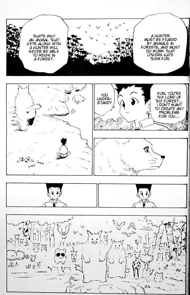 Hunter x Hunter Manga Chapter 1 page 25 - The Day of Departure
