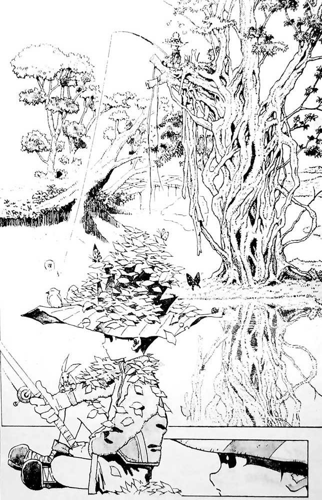 Hunter x Hunter Manga Chapter 1 page 6 - The Day of Departure