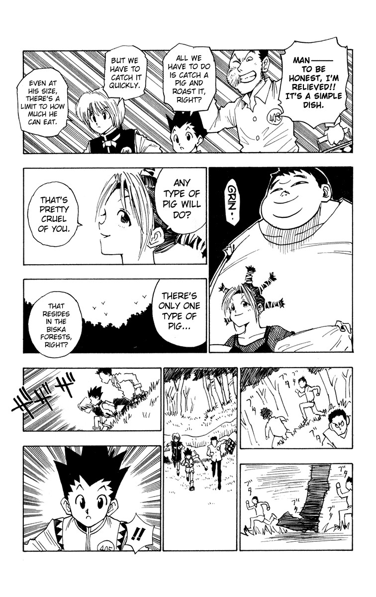 Hunter x Hunter Manga Chapter 10 page 15 - An Unexpected Task