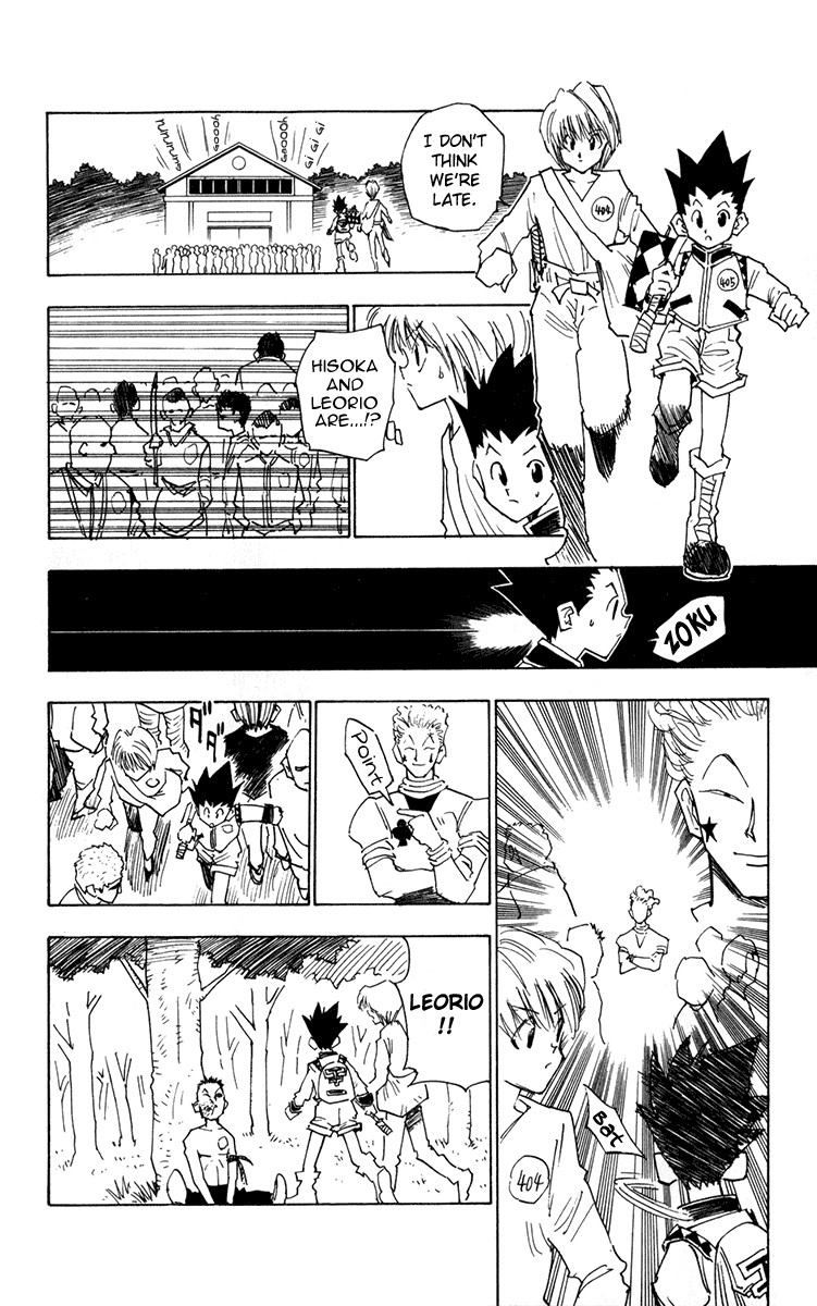 Hunter x Hunter Manga Chapter 10 page 8 - An Unexpected Task
