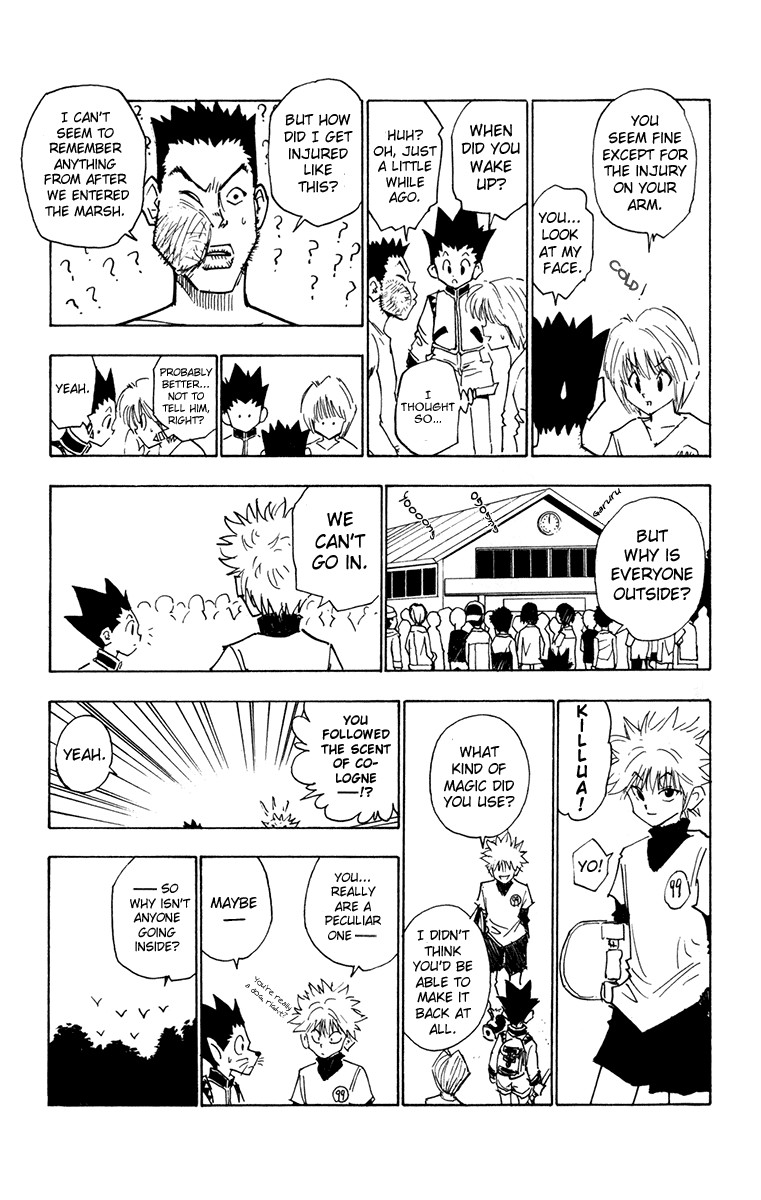 Hunter x Hunter Manga Chapter 10 page 9 - An Unexpected Task