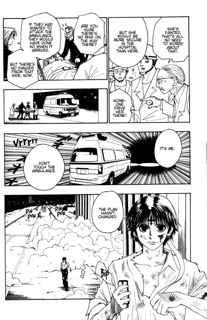 Hunter x Hunter Manga Chapter 100 page 14 - September 3rd: Part 16