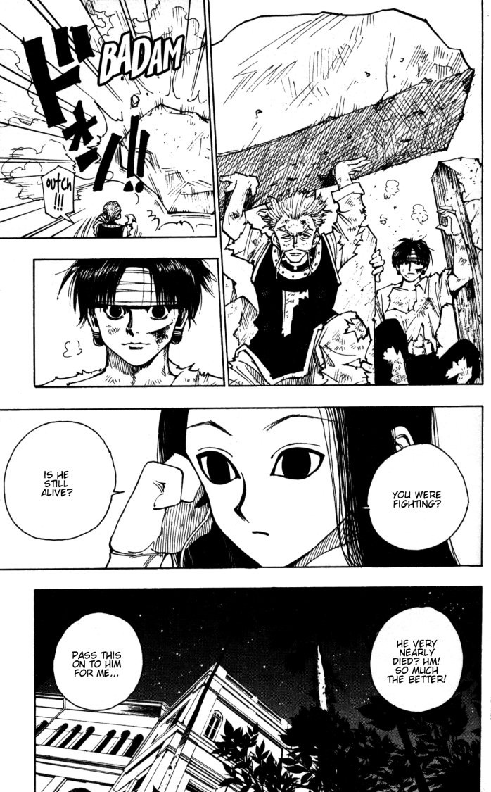 Hunter x Hunter Manga Chapter 100 page 9 - September 3rd: Part 16