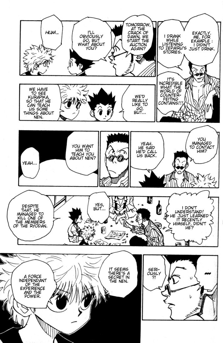 Hunter x Hunter Manga Chapter 101 page 15 - September 3rd: Part 17
