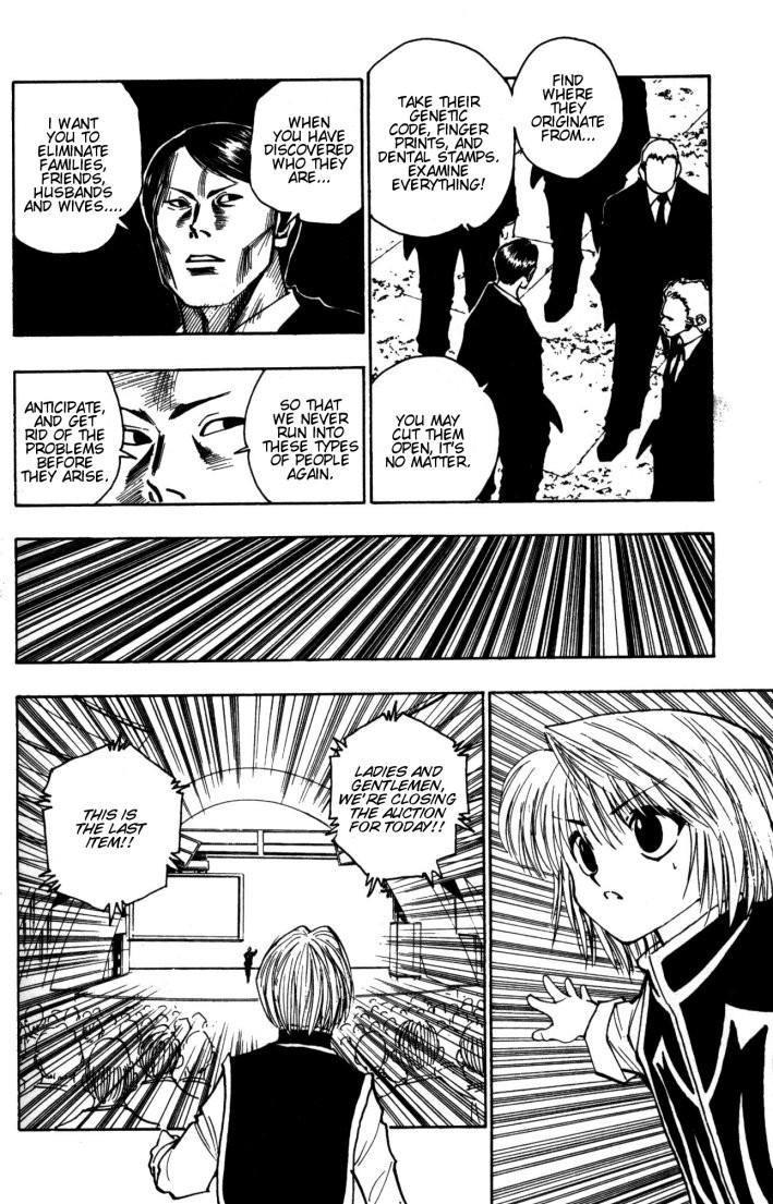 Hunter x Hunter Manga Chapter 101 page 4 - September 3rd: Part 17