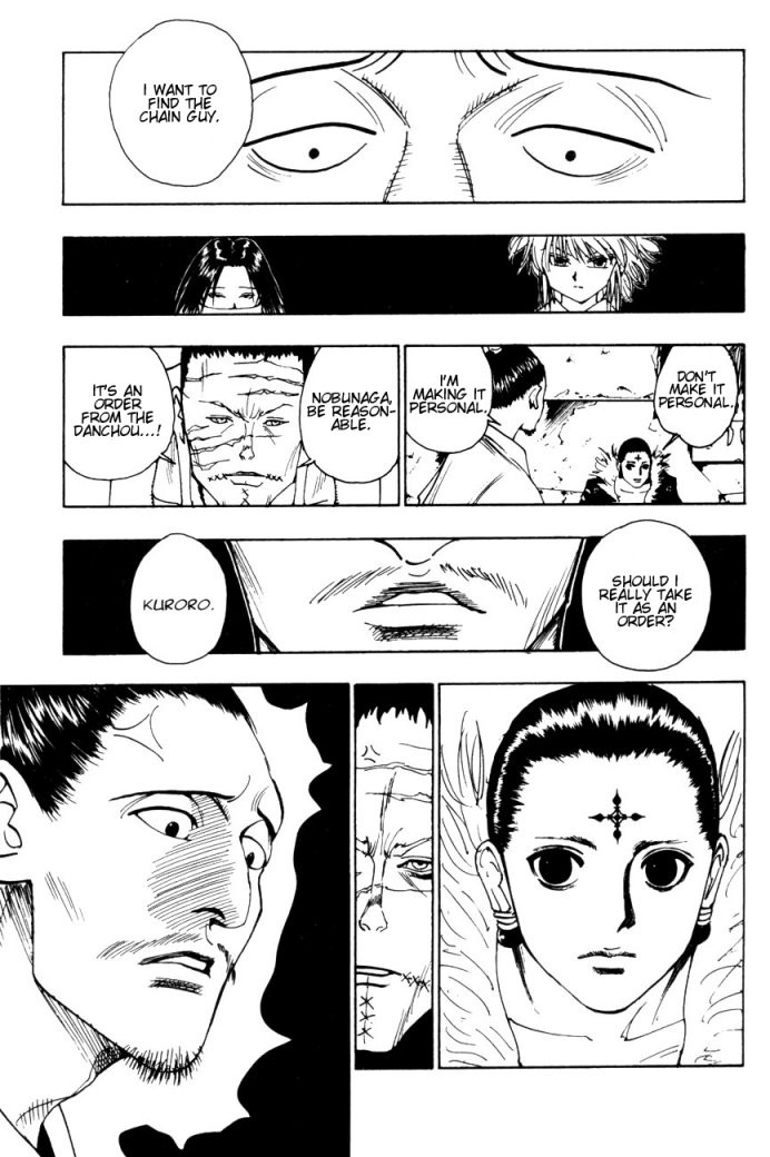 Hunter x Hunter Manga Chapter 102 page 14 - September 4th: Part 1