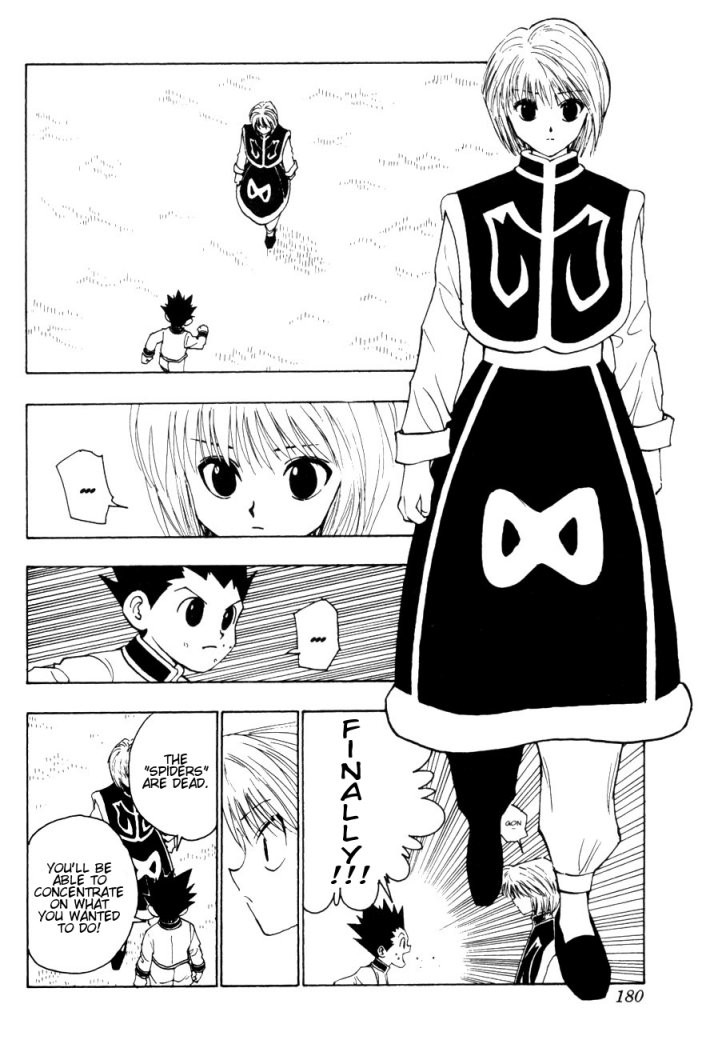Hunter x Hunter Manga Chapter 102 page 17 - September 4th: Part 1