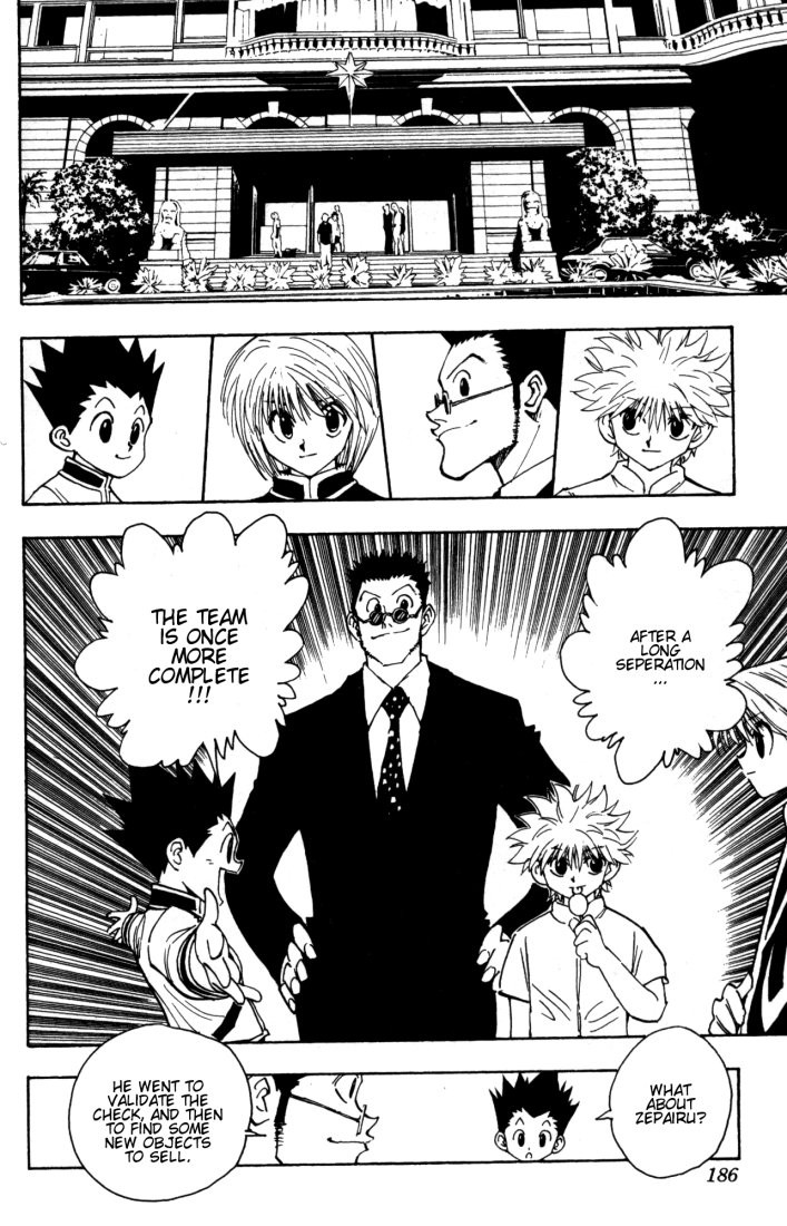 Hunter x Hunter Manga Chapter 103 page 4 - September 4th: Part 2