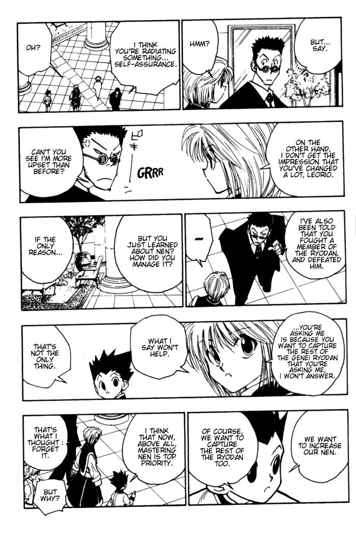 Hunter x Hunter Manga Chapter 103 page 5 - September 4th: Part 2