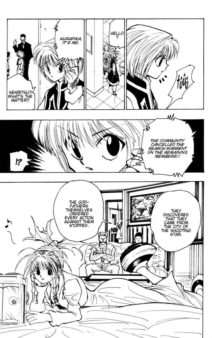 Hunter x Hunter Manga Chapter 105 page 3 - September 4th: Part 4