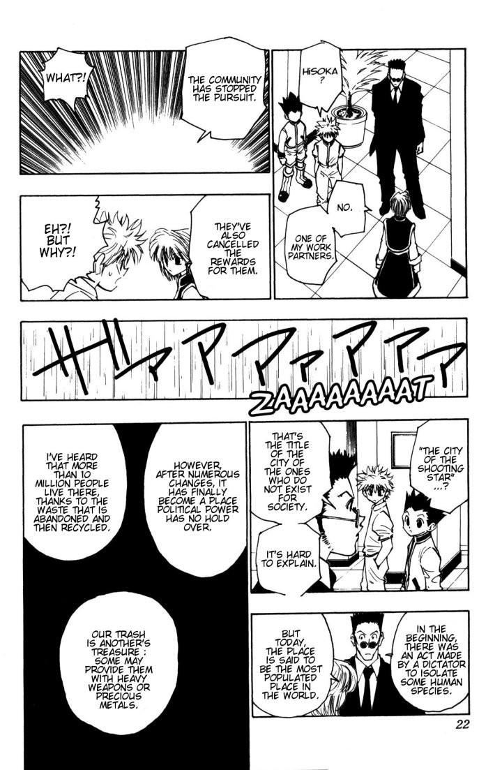 Hunter x Hunter Manga Chapter 105 page 4 - September 4th: Part 4