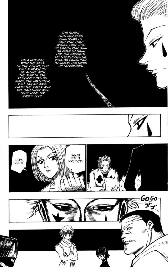 Hunter x Hunter Manga Chapter 105 page 8 - September 4th: Part 4