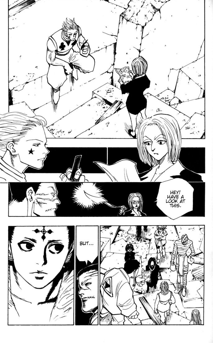 Hunter x Hunter Manga Chapter 106 page 1 - September 4th: Part 5