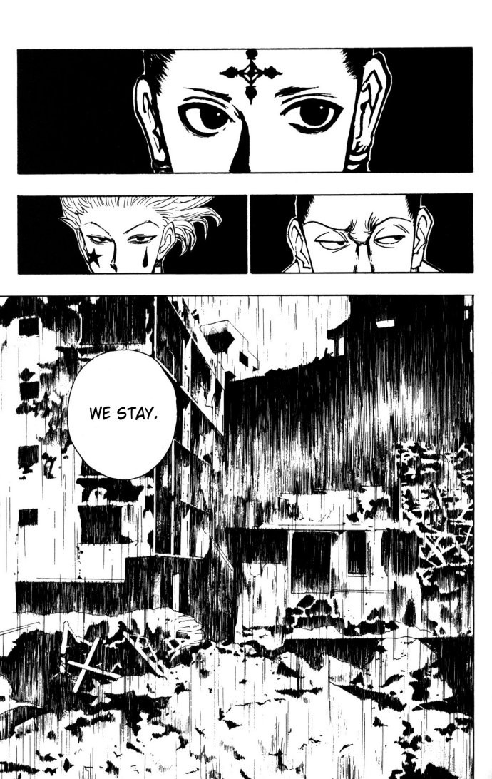 Hunter x Hunter Manga Chapter 106 page 19 - September 4th: Part 5