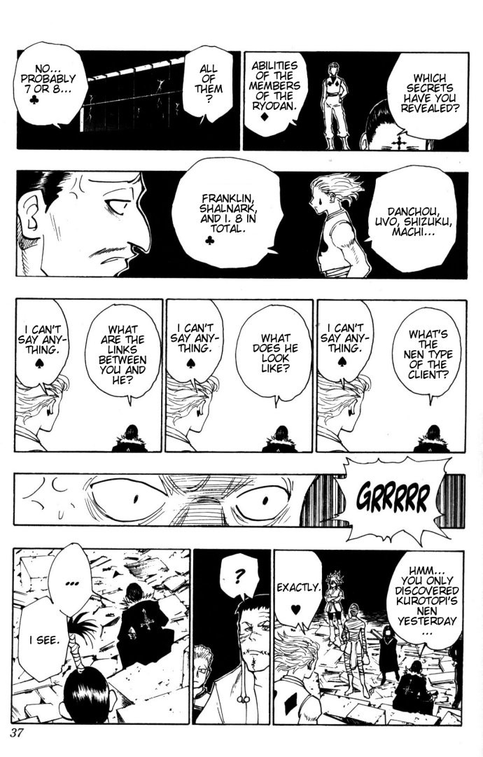Hunter x Hunter Manga Chapter 106 page 9 - September 4th: Part 5