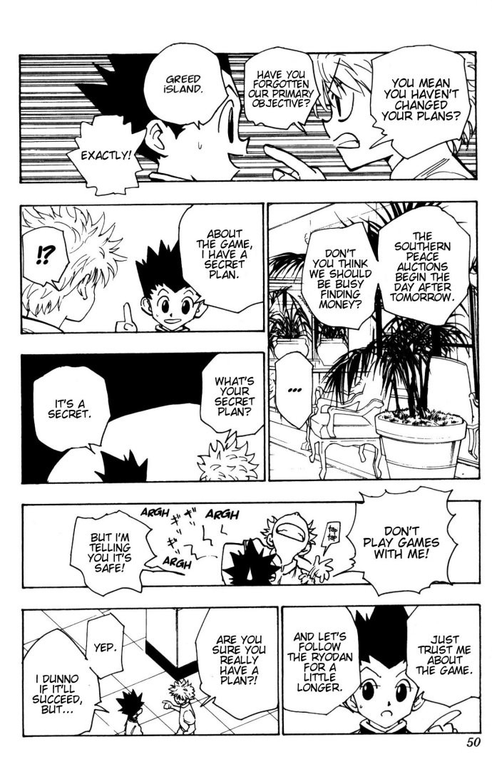 Hunter x Hunter Manga Chapter 107 page 2 - September 4th: Part 6