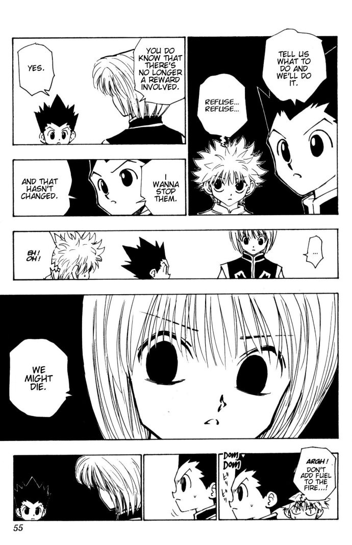 Hunter x Hunter Manga Chapter 107 page 7 - September 4th: Part 6