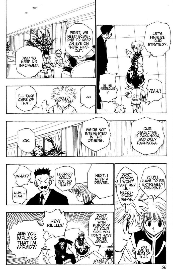 Hunter x Hunter Manga Chapter 107 page 8 - September 4th: Part 6