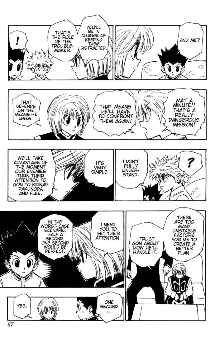 Hunter x Hunter Manga Chapter 107 page 9 - September 4th: Part 6