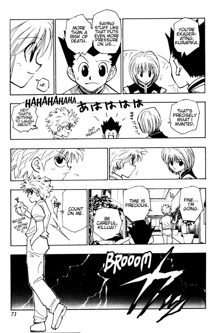 Hunter x Hunter Manga Chapter 108 page 11 - September 4th: Part 7