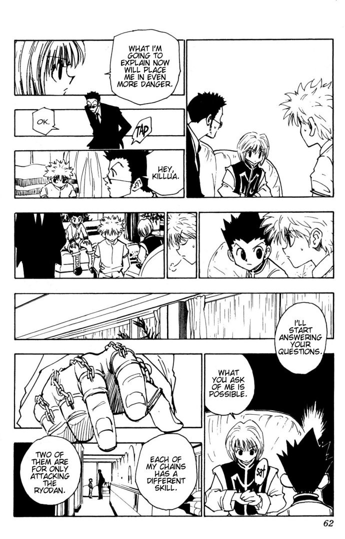 Hunter x Hunter Manga Chapter 108 page 2 - September 4th: Part 7