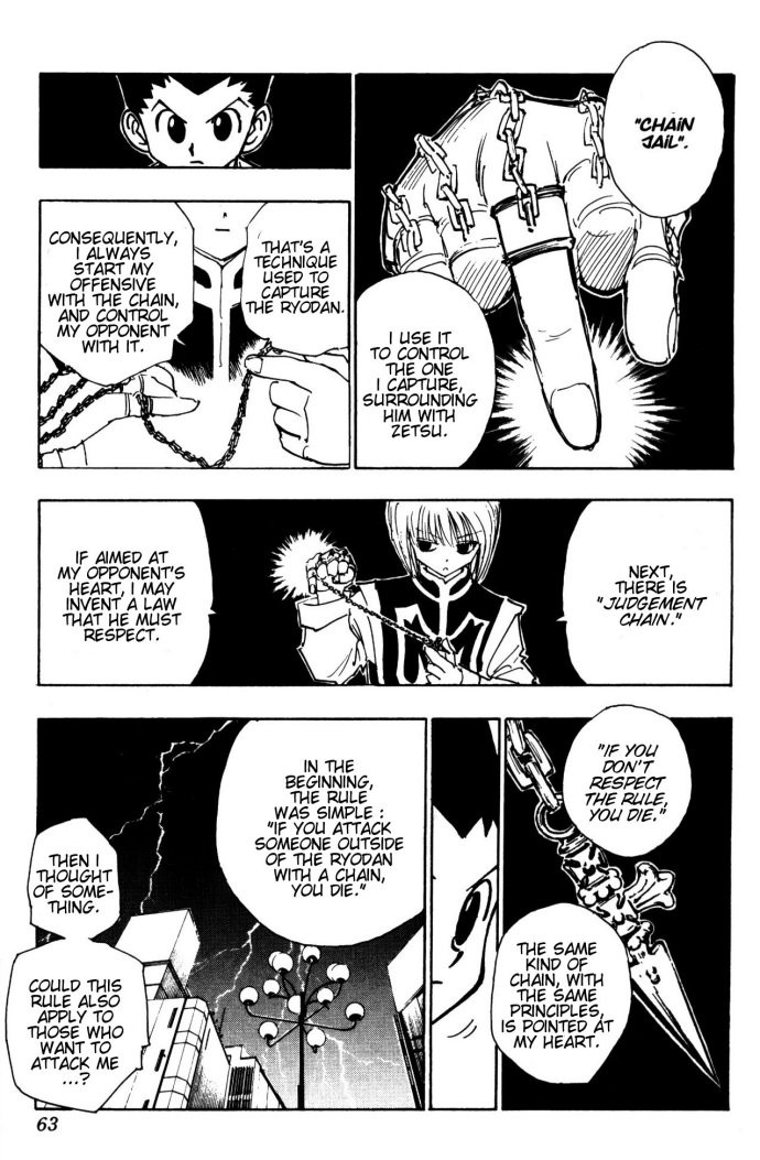 Hunter x Hunter Manga Chapter 108 page 3 - September 4th: Part 7