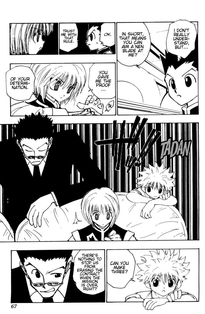 Hunter x Hunter Manga Chapter 108 page 7 - September 4th: Part 7