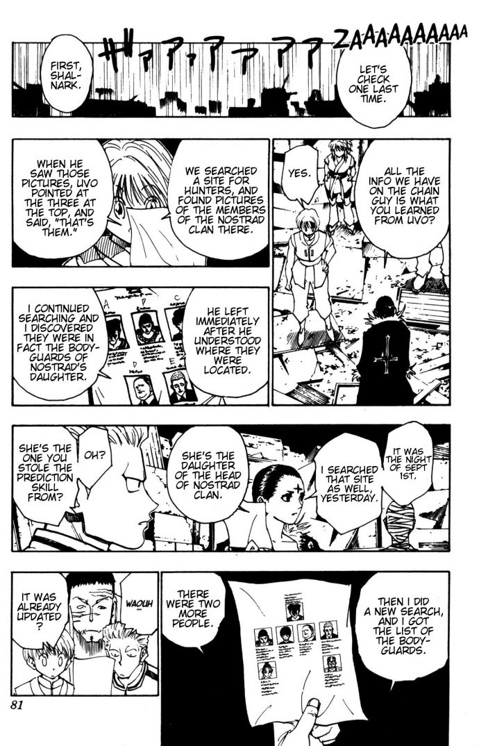 Hunter x Hunter Manga Chapter 109 page 5 - September 4th: Part 8