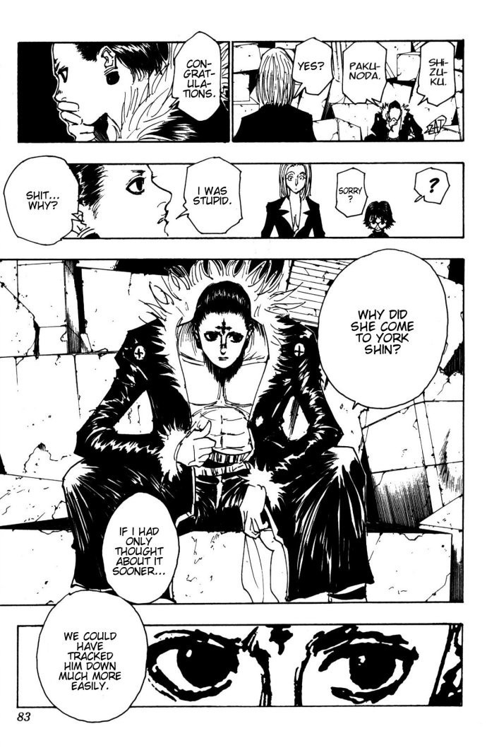 Hunter x Hunter Manga Chapter 109 page 7 - September 4th: Part 8