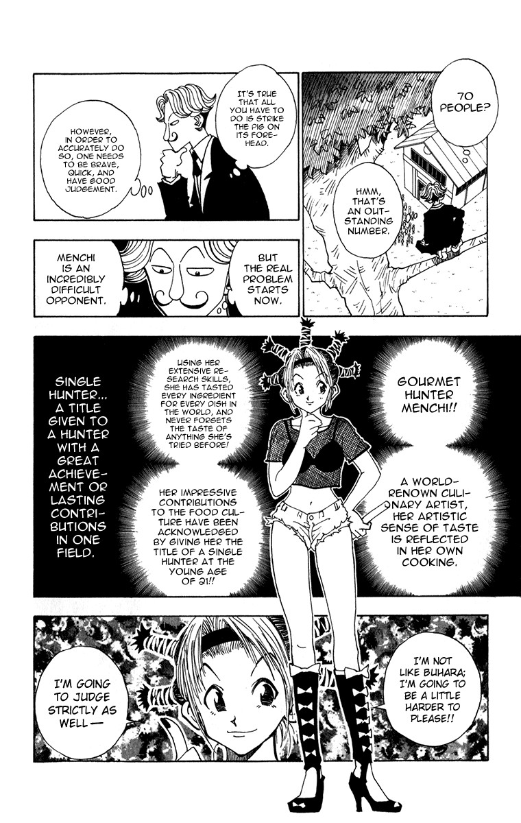 Hunter x Hunter Manga Chapter 11 page 4 - The Inevitable Outcome