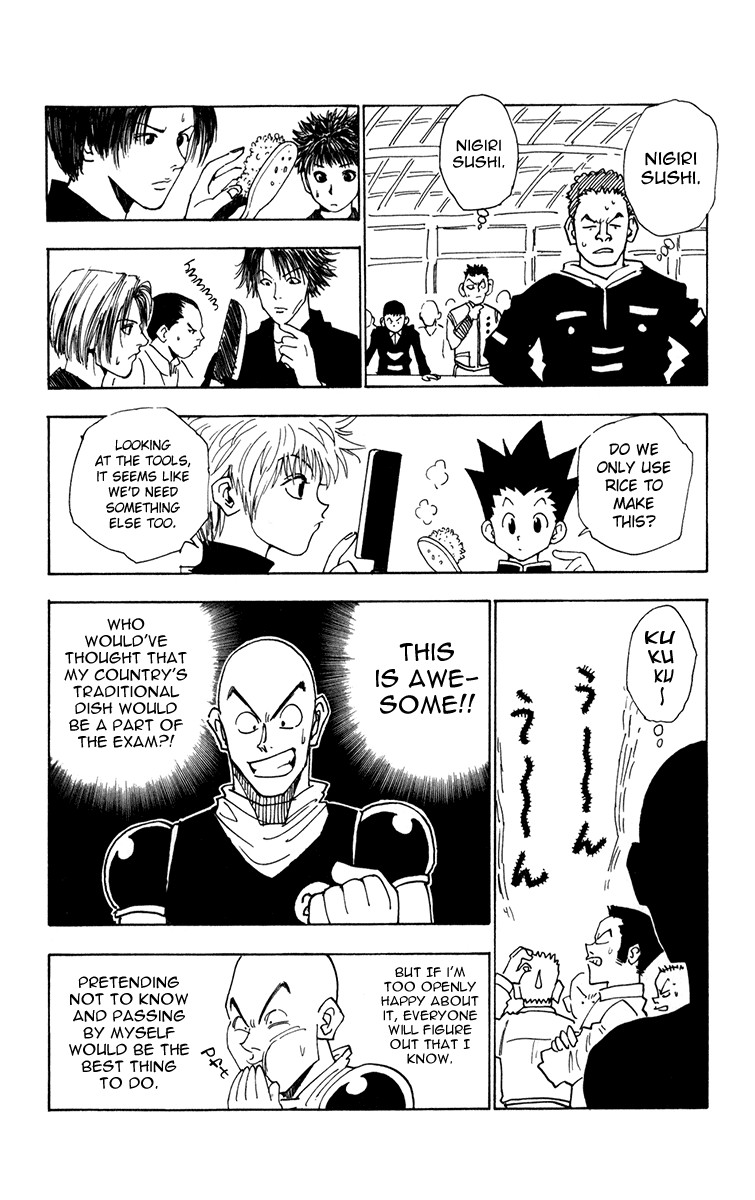 Hunter x Hunter Manga Chapter 11 page 8 - The Inevitable Outcome