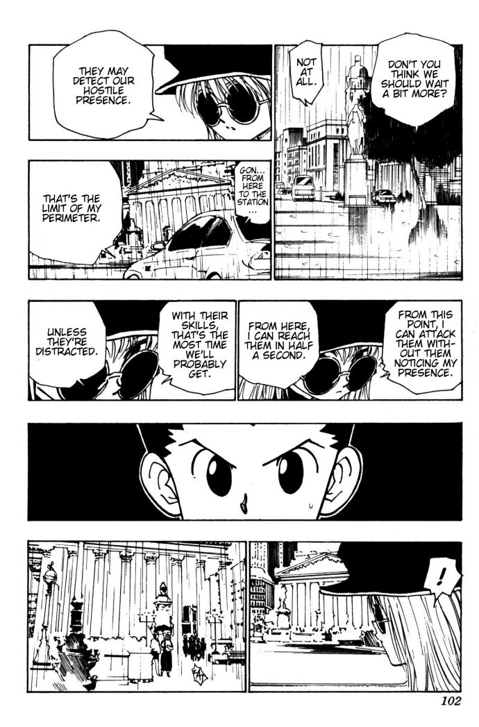 Hunter x Hunter Manga Chapter 110 page 10 - September 4th: Part 9