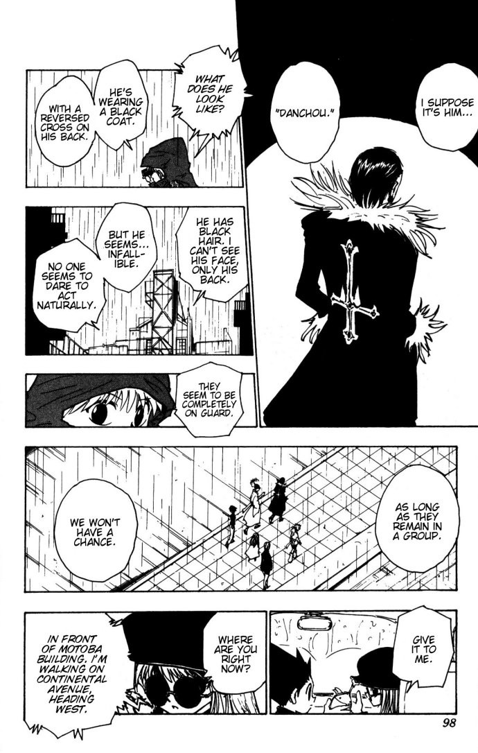 Hunter x Hunter Manga Chapter 110 page 6 - September 4th: Part 9