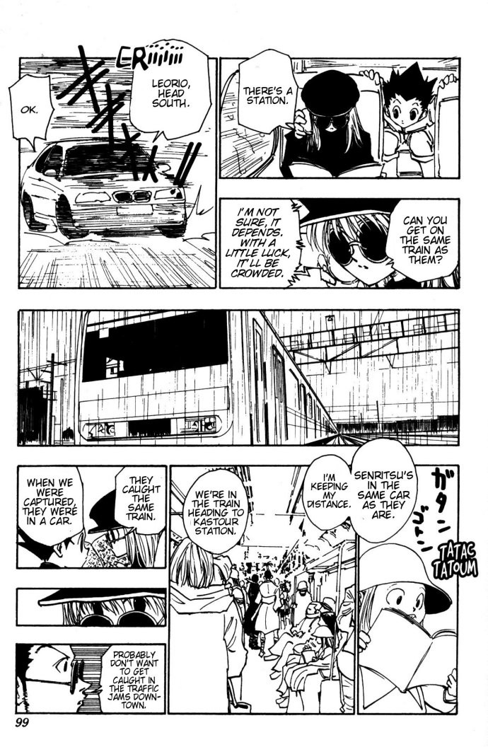 Hunter x Hunter Manga Chapter 110 page 7 - September 4th: Part 9