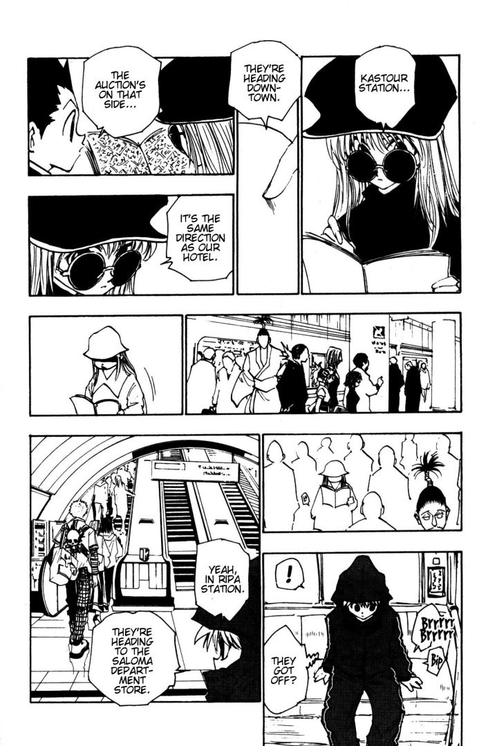 Hunter x Hunter Manga Chapter 110 page 8 - September 4th: Part 9