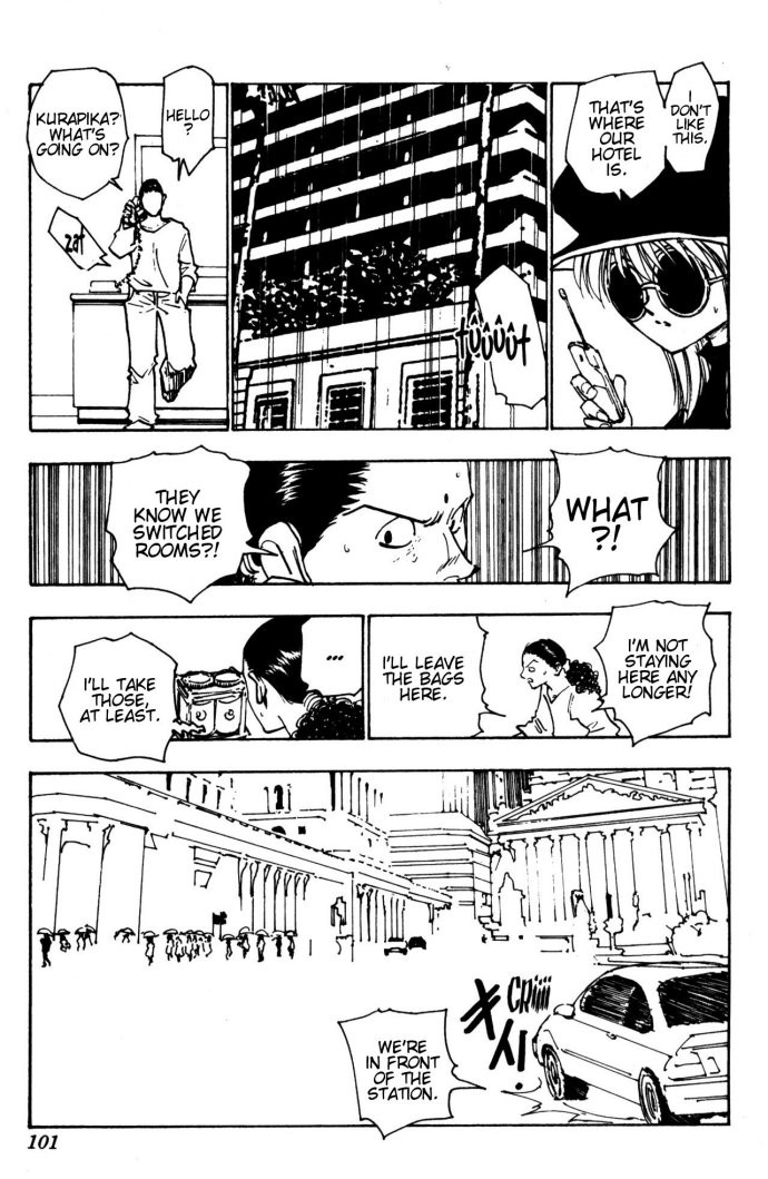 Hunter x Hunter Manga Chapter 110 page 9 - September 4th: Part 9