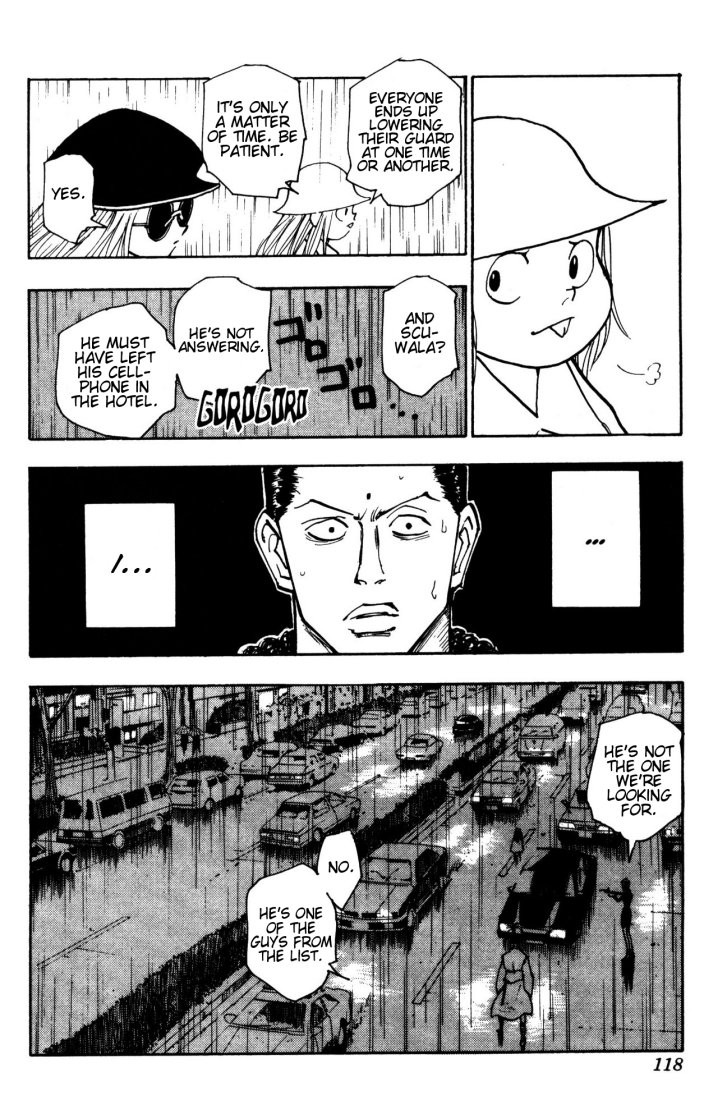 Hunter x Hunter Manga Chapter 111 page 14 - September 4th: Part 10