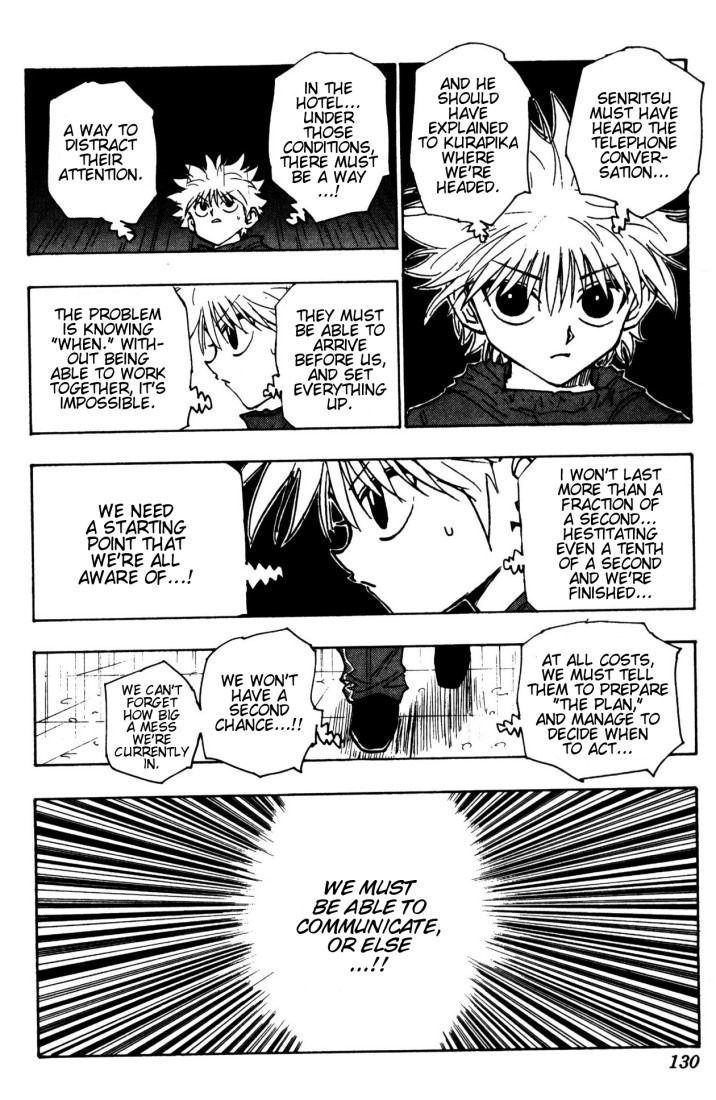 Hunter x Hunter Manga Chapter 112 page 10 - September 4th: Part 11