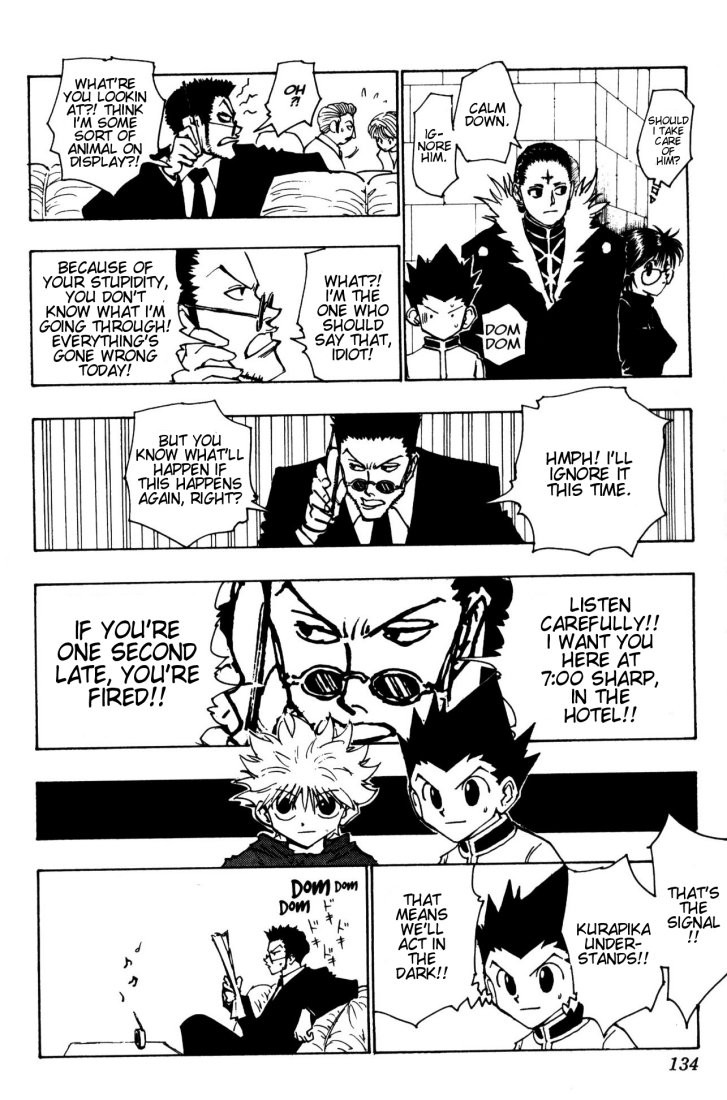 Hunter x Hunter Manga Chapter 112 page 14 - September 4th: Part 11