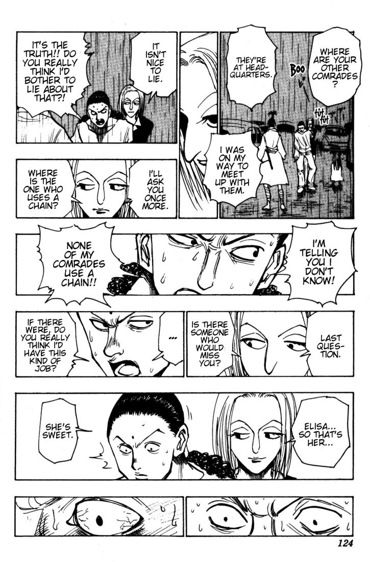 Hunter x Hunter Manga Chapter 112 page 4 - September 4th: Part 11
