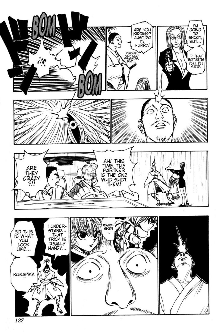 Hunter x Hunter Manga Chapter 112 page 7 - September 4th: Part 11