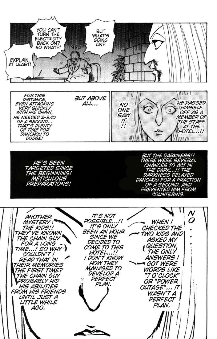 Hunter x Hunter Manga Chapter 114 page 5 - September 4th: Part 13