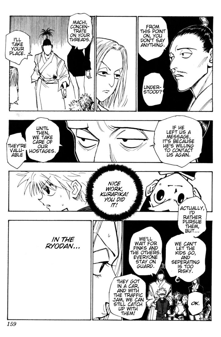 Hunter x Hunter Manga Chapter 114 page 7 - September 4th: Part 13