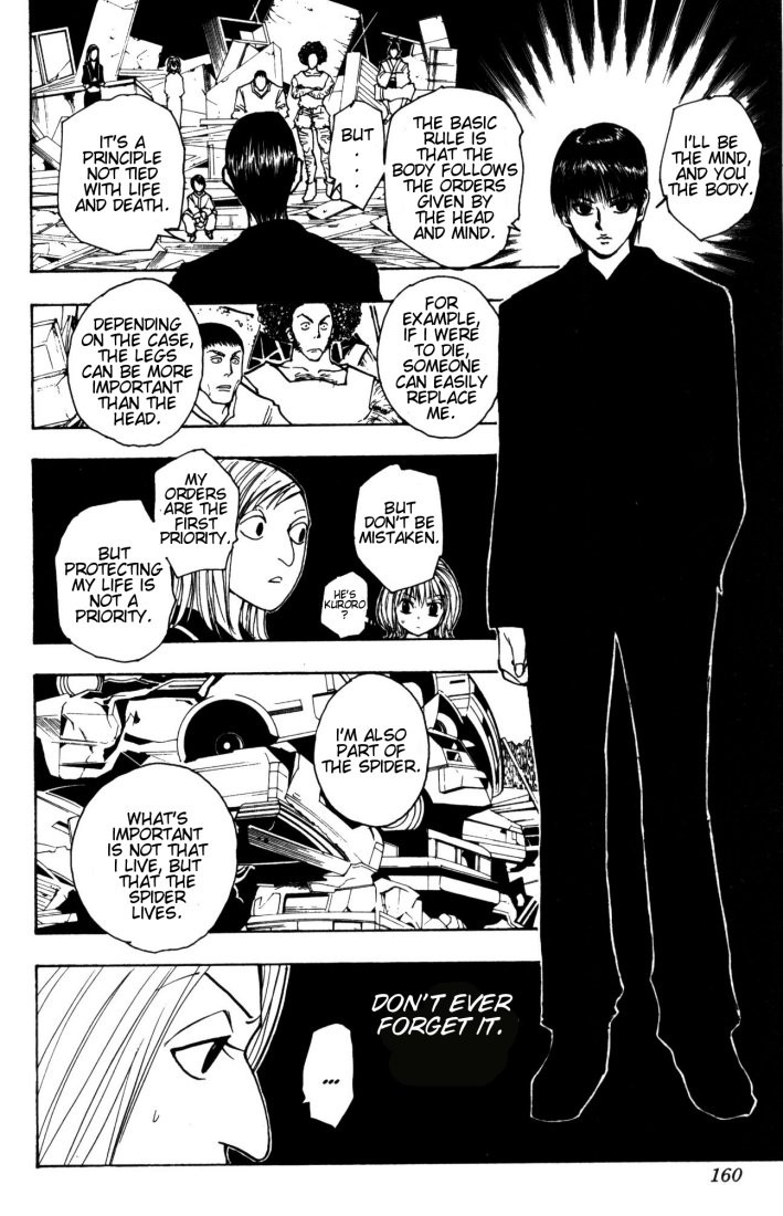 Hunter x Hunter Manga Chapter 114 page 8 - September 4th: Part 13