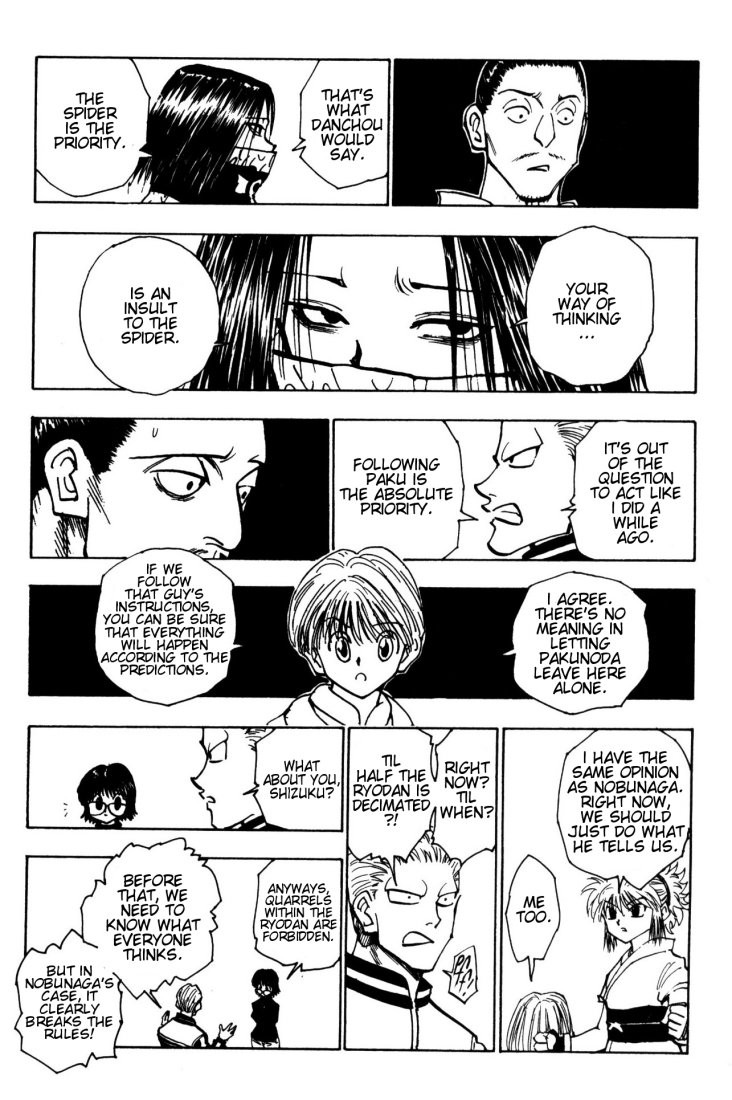 Hunter x Hunter Manga Chapter 115 page 11 - September 4th: Part 14